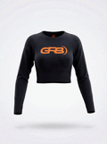 GR8S Performance Crop Top (Midnight Black)