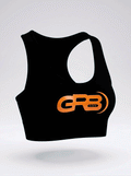 GR8S Pro Performance Sports Bra (Midnight Black)