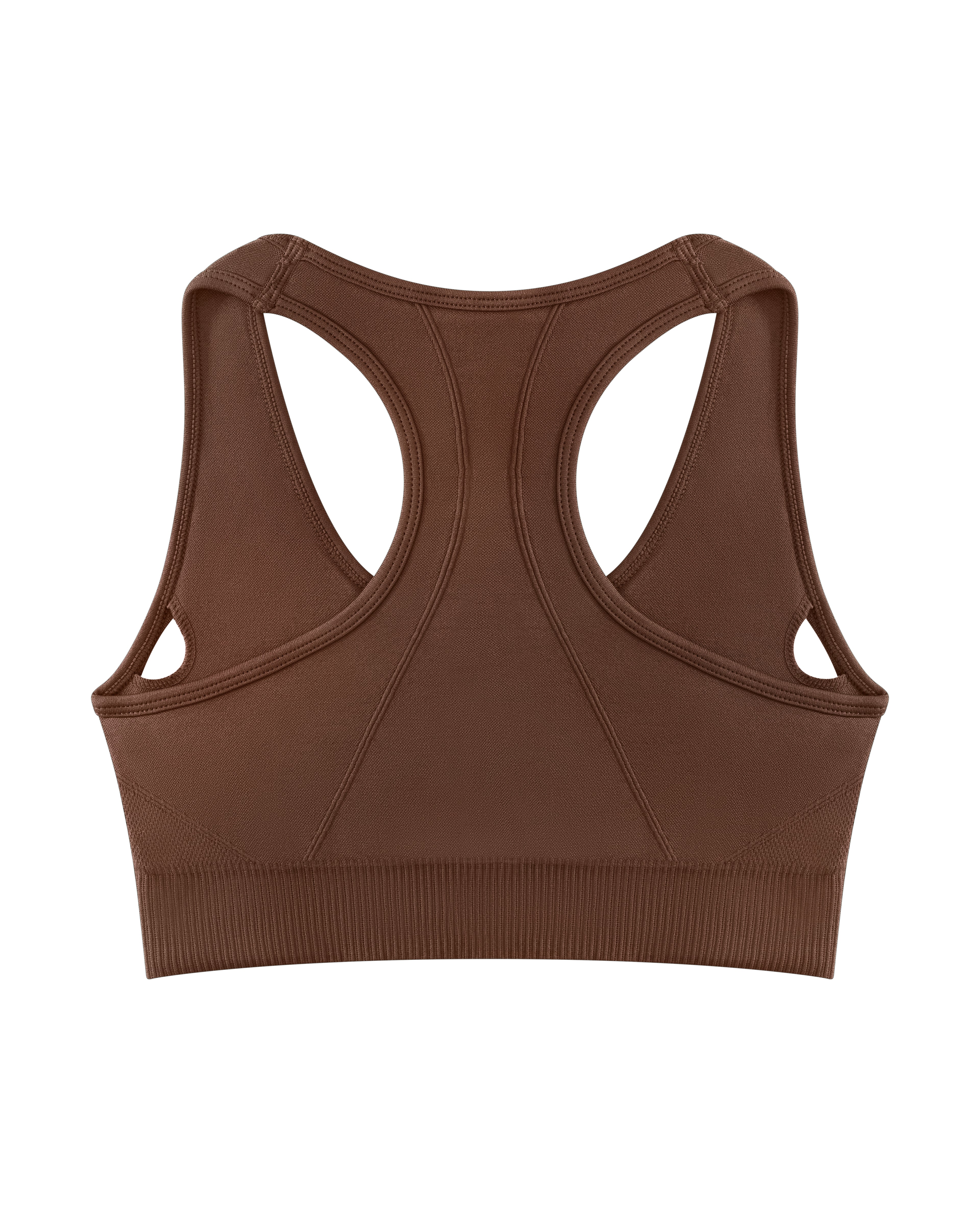 GR8S Pro Performance Sports Bra (Earth Brown)