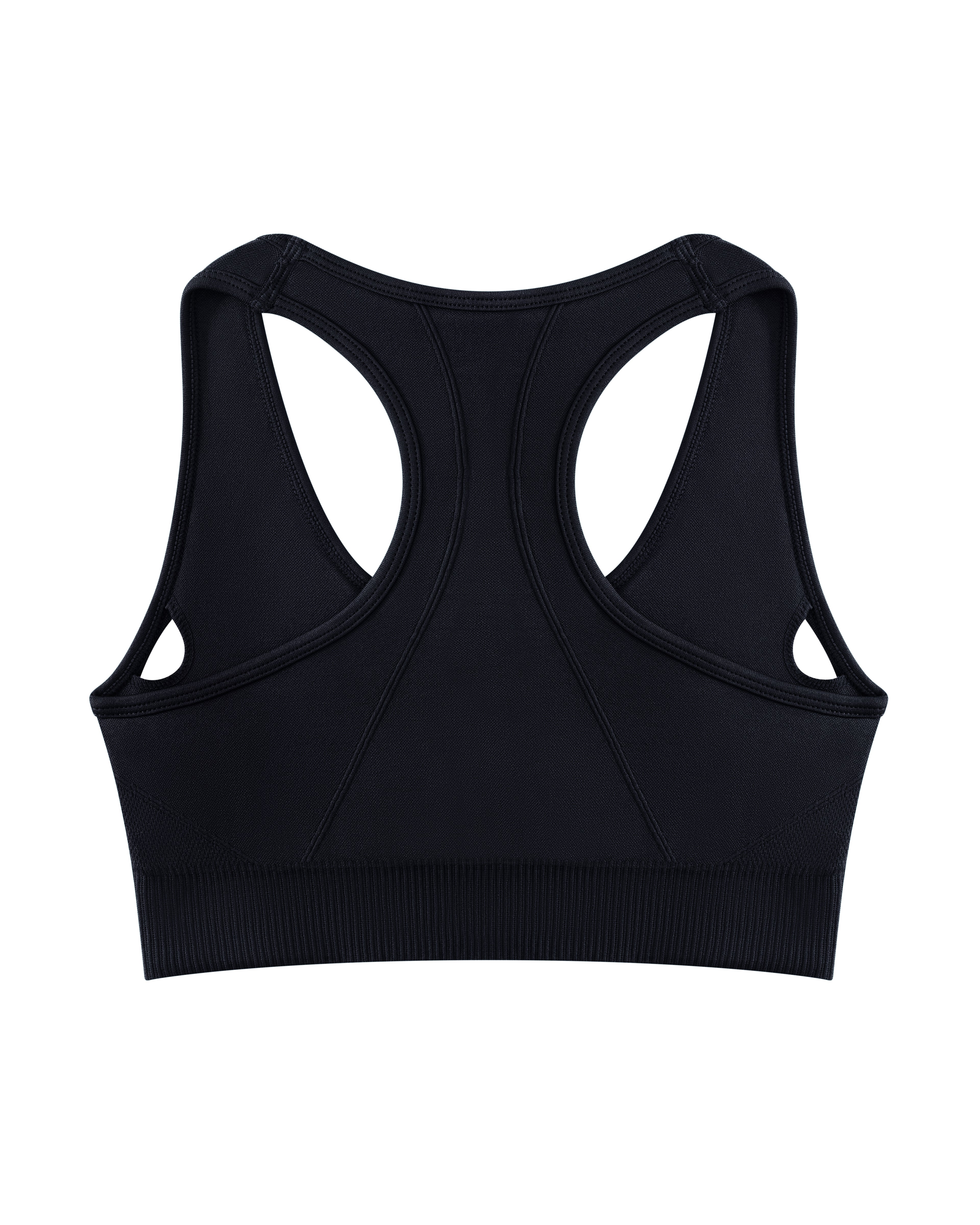 GR8S Pro Performance Sports Bra (Midnight Black)