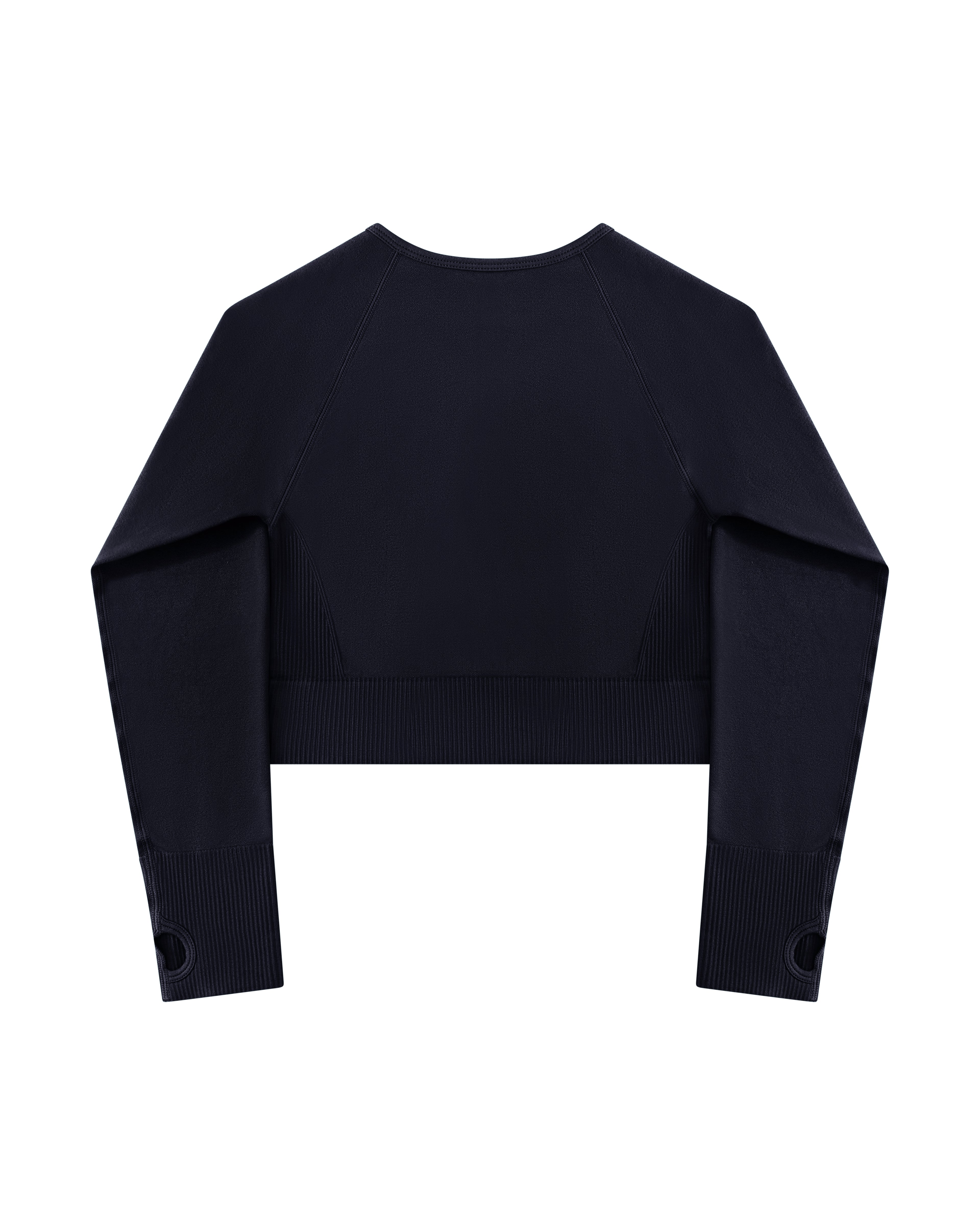 GR8S Performance Crop Top (Midnight Black)