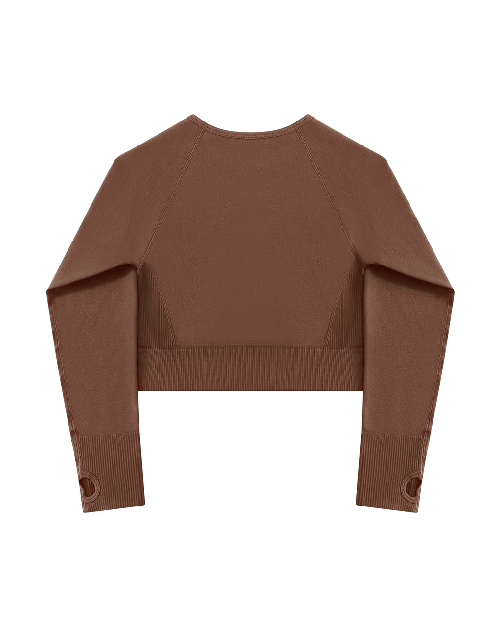GR8S Pro Performance Crop Top (Earth Brown)